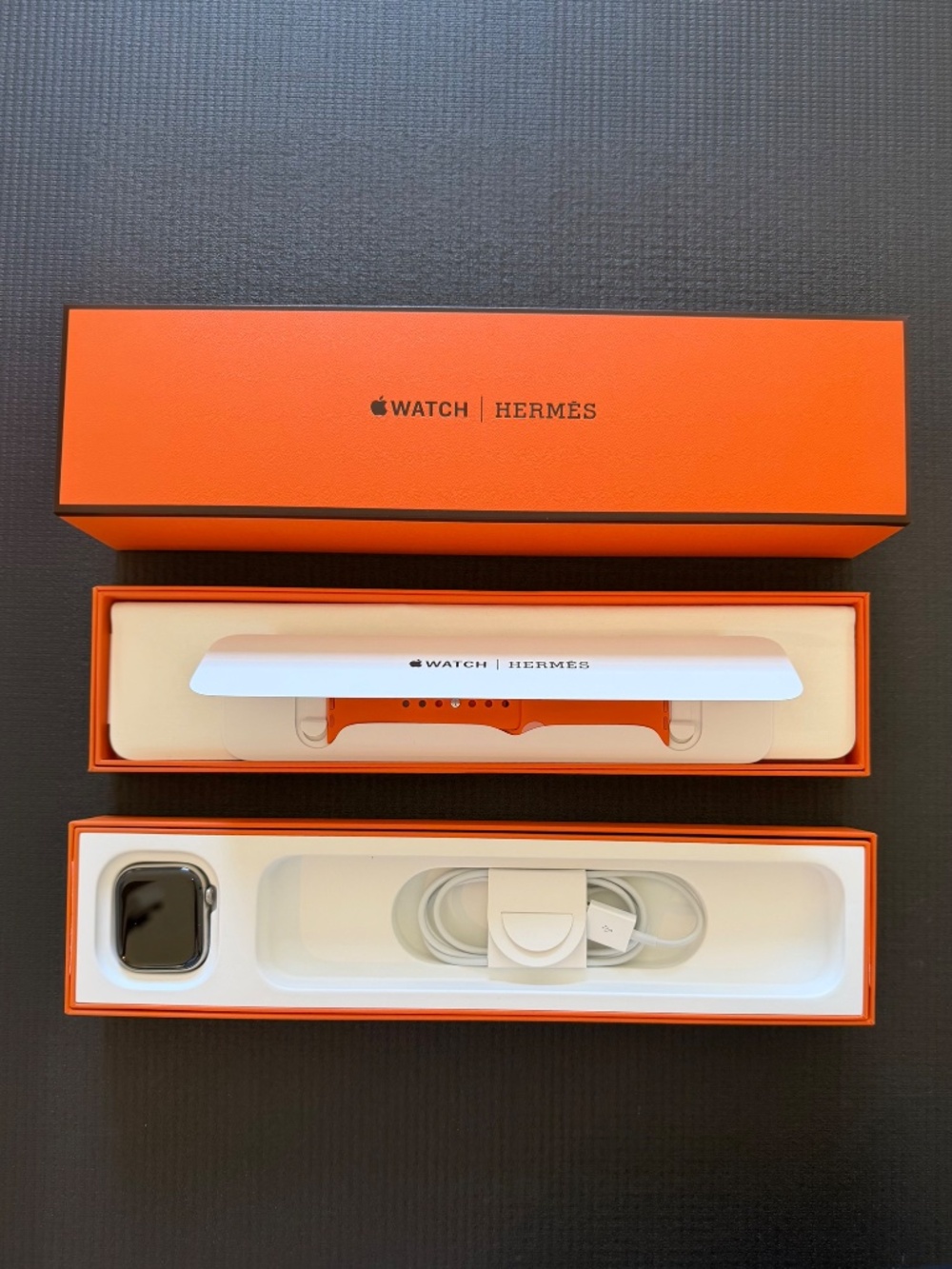 Apple Watch Hermes Series 11, GPS+Cellular, 42mm Stainless Steel Case